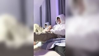 鲜肉大屌帅哥撸射取精