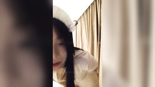 正宗校花女神机敏植物长腿大学生